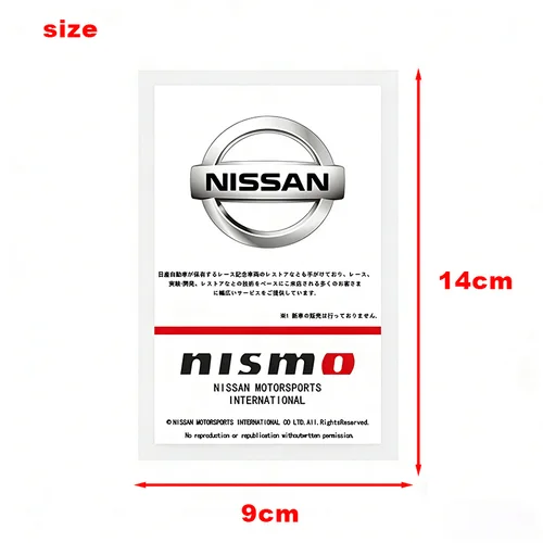 Imagen 2 del producto Nueva pegatina JDM compatible con Nissan Magnite Qashqai Ariya x-trail/Rogue Kicks Sentra Altima el parabrisas de un coche película electrostática