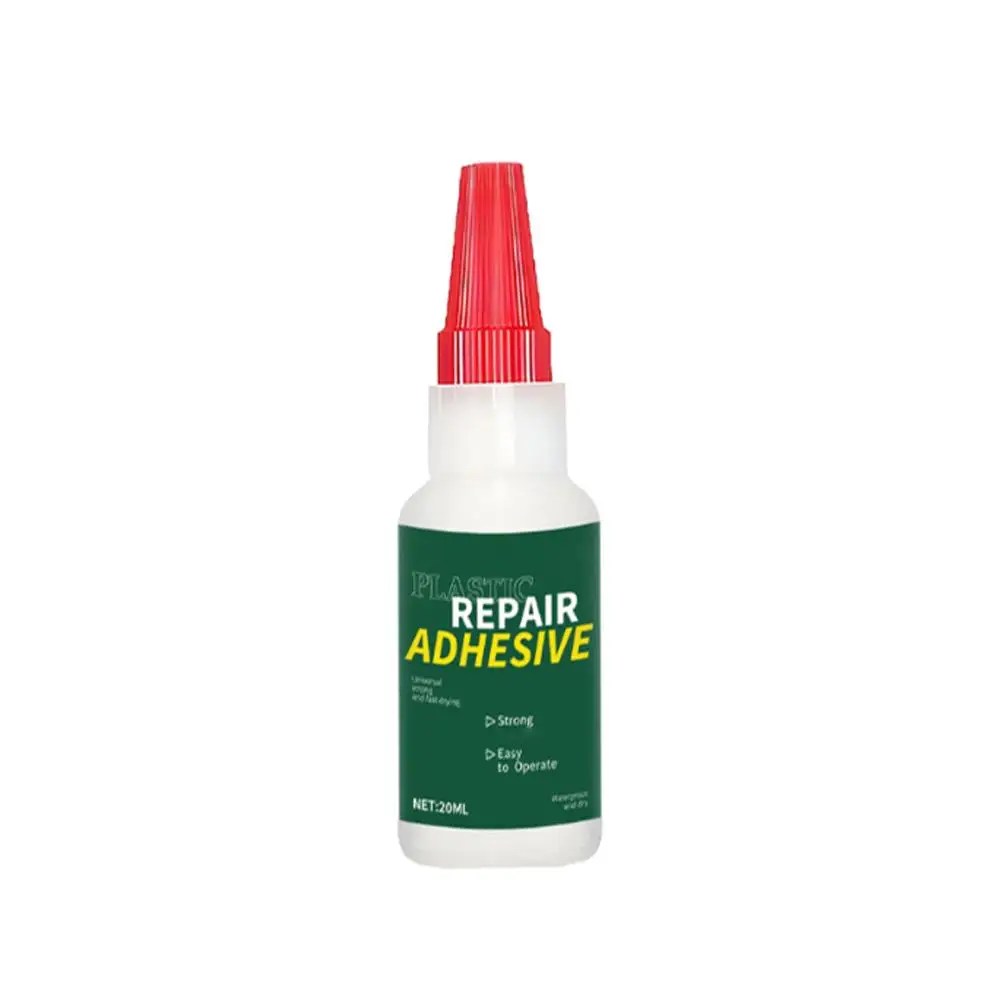 Car Bumper Repair Adhesive for Bumper Trim and Outer Body Panels Fast Curing Glue for Cracked Edges and Small Gaps