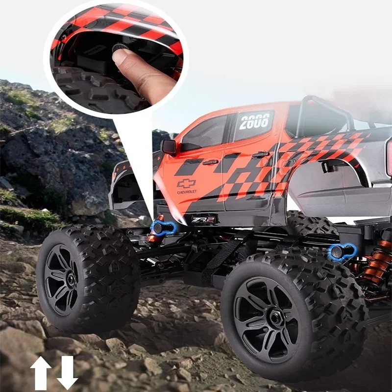FMS 1/10 Colorado Brushless RC Racing Truck - All-Terrain Off-Road Monster with Front Rear Metal Differential on Metal Chassis