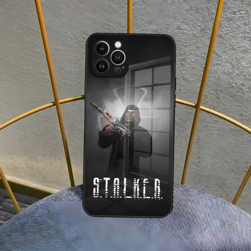 Stalker Clear Sky Phone Case For Iphone 14 Pro Max 12 11 13 Mini X 8 Xr Xs 7 Puls 6 Glass