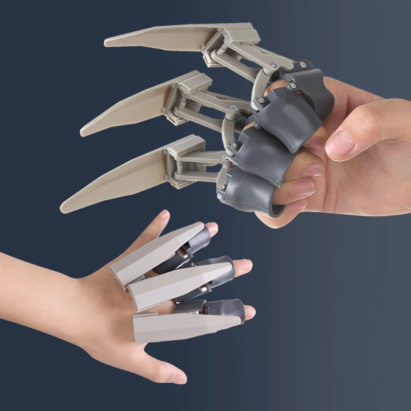クリエイティブポータブル EDC メカニカルウルフクロー 拡張可能なフィンガーアーマー コスプレおもちゃツール
