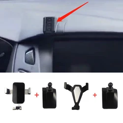 1Set Plastic Material For 2012-2016 Ford Focus MK3 Gravity Linkage Special Car Phone Holder Fixed Bracket Stand Mobile