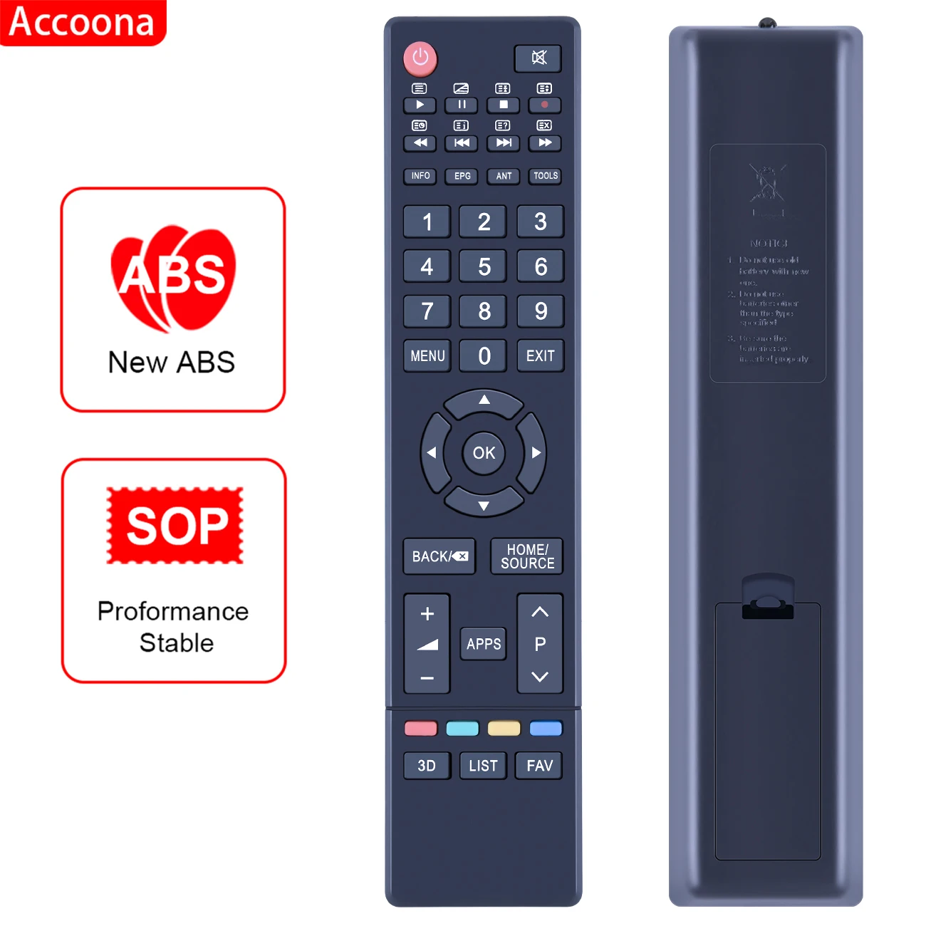 

GCBLTV61AI-1 Remote Control for Changhong TV LED40D1100ISX LED40D3000ISX LED50D3000ISX UHD42C5600ISX2 LED32D2200H GCBLTV61-AI