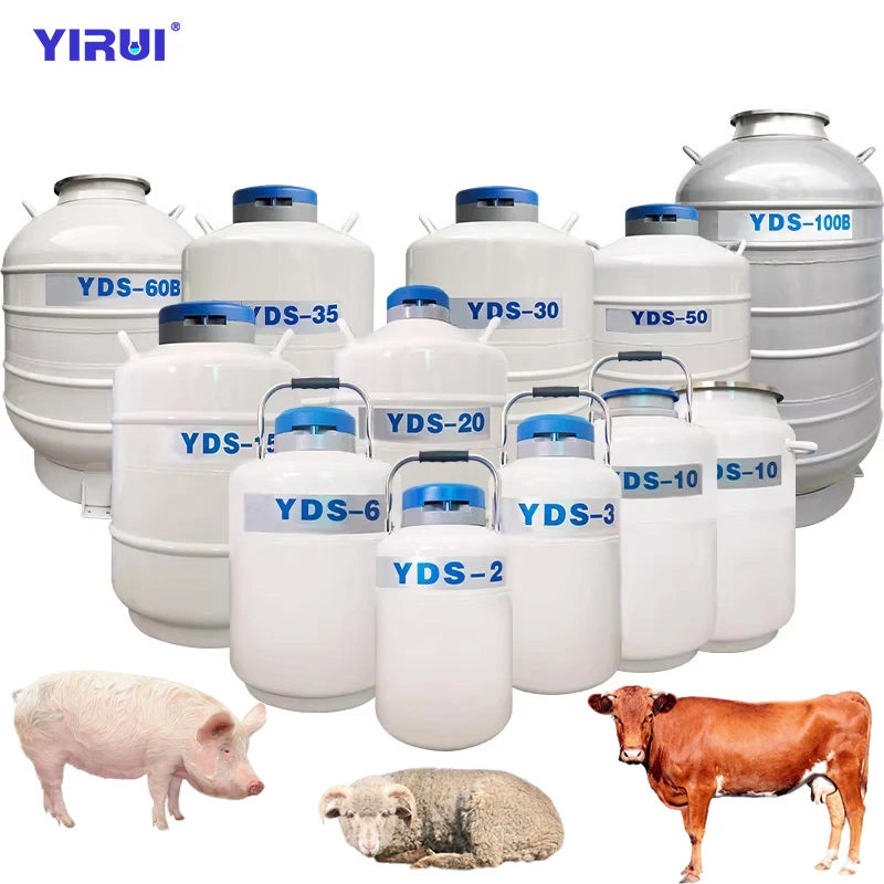 

YDS-50B liquid nitrogen tank 50L highly efficient thermal insulation biological sample cold storage tank