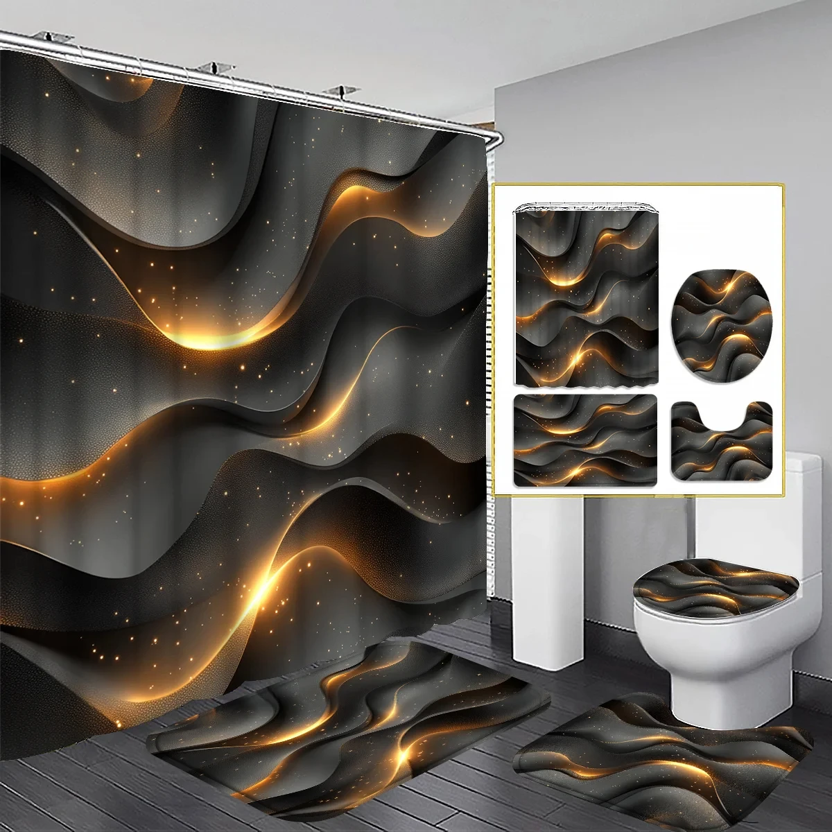 4Pcs Abstract Art C…