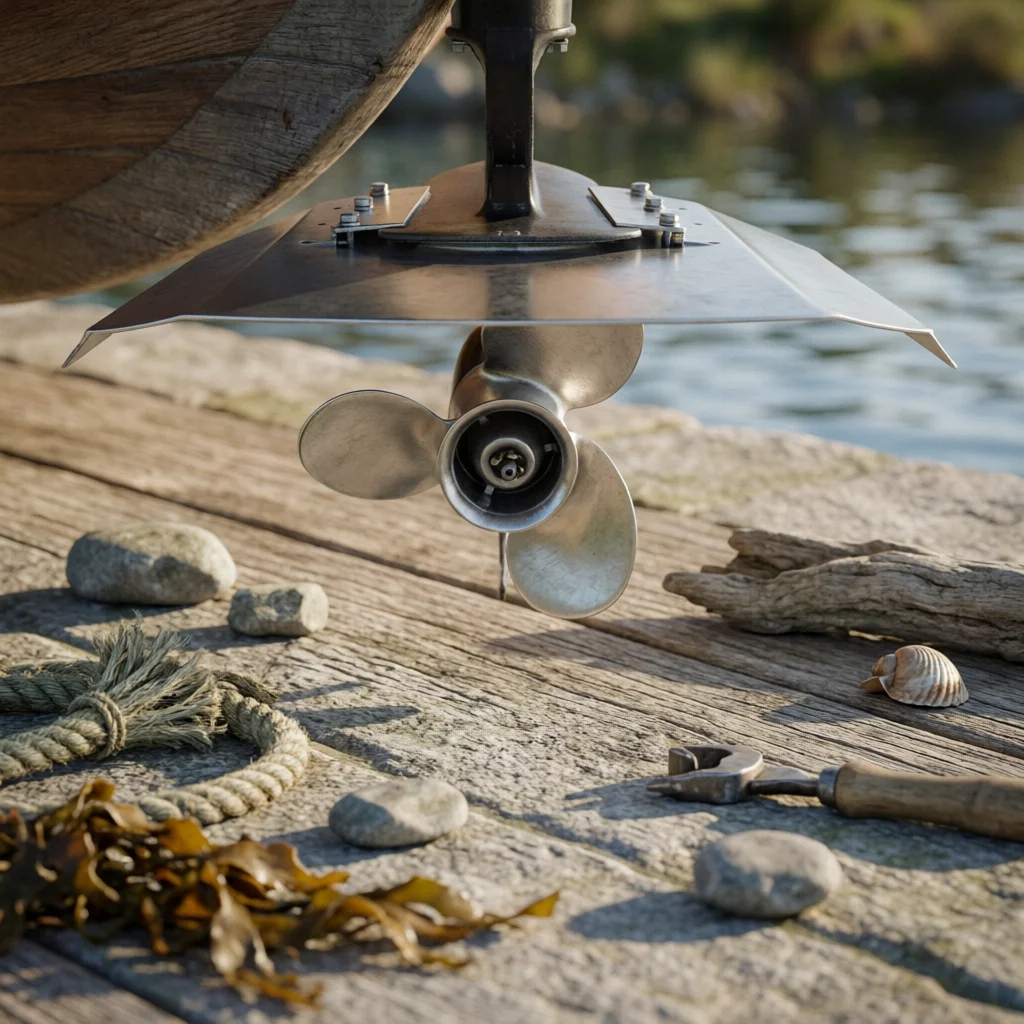 Boat Trim Tab with Adjustable Strips Corrosion Resistant Outboard Motor Trim Tab Hardware Long-Lasting Safeguarding for Boaters