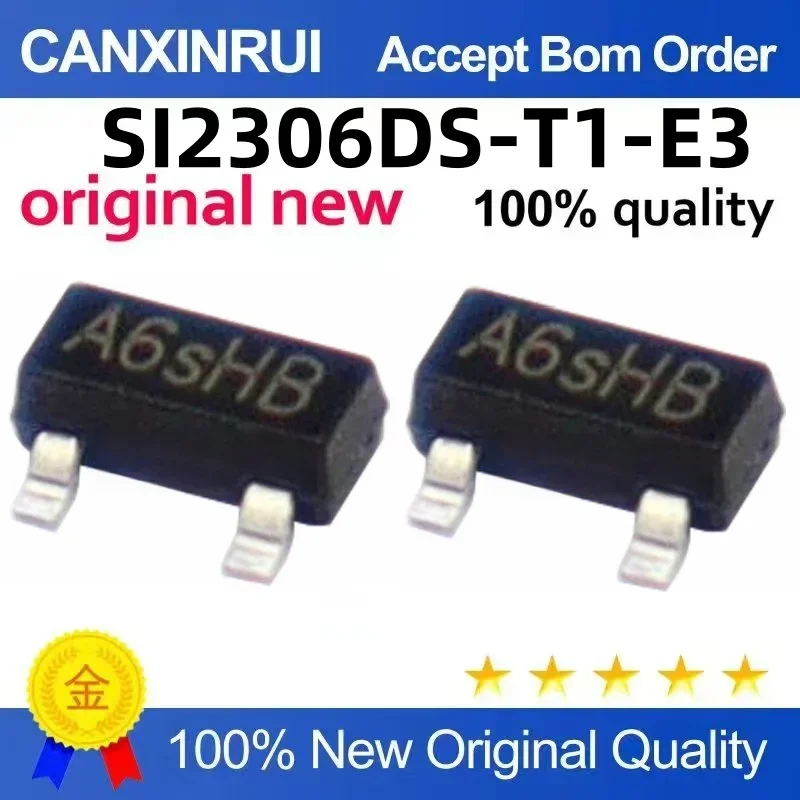 (5-100 pieces)New stock SI2306DS-T1-E3 silk screen A6SHB A6 SB