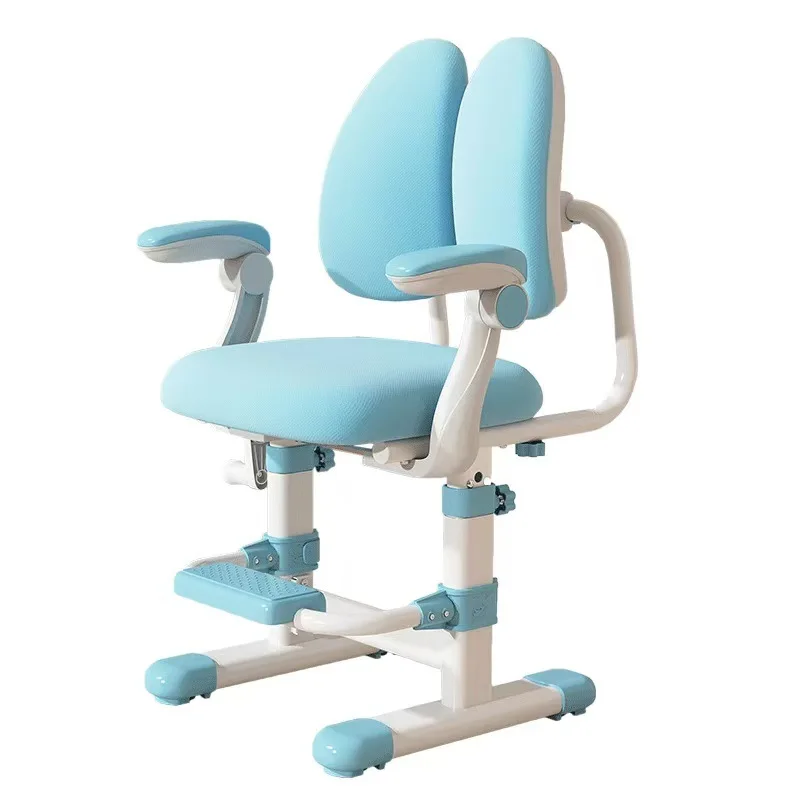 

Children's study chair Student desk chair Correction sitting position Adjustable lift seat Household writing chair Backrest stoo