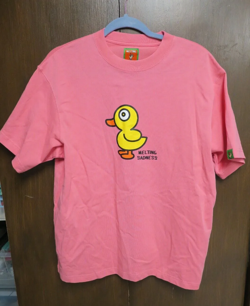 Melting Sadness Brand Yellow Duck Tee-Shirt New w/ Tags - Medium