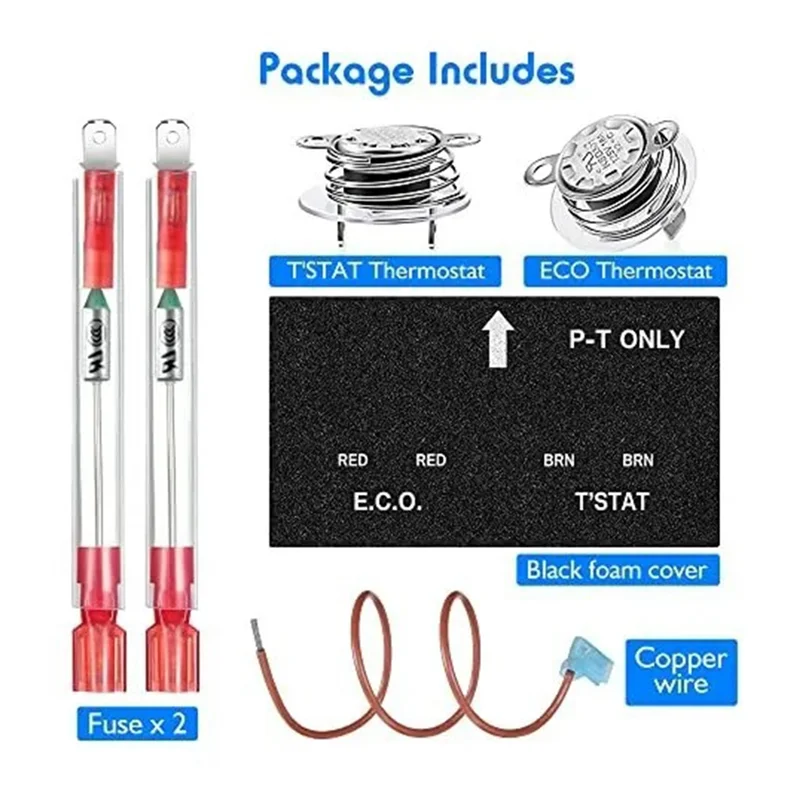 BAAG-93866 Комплект термоотключения водонагревателя для автодома с комплектом термостата ECO, совместимый с Atwood 93866 91447