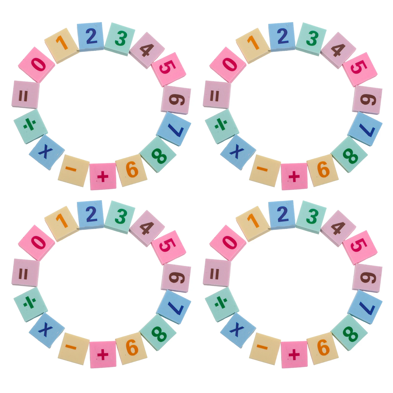 60 ชิ้นยางลบปริศนา Back to School ยางลบห้องเรียนรางวัลสําหรับเด็กรายการรางวัลน่ารัก Kawaii นักเรียน