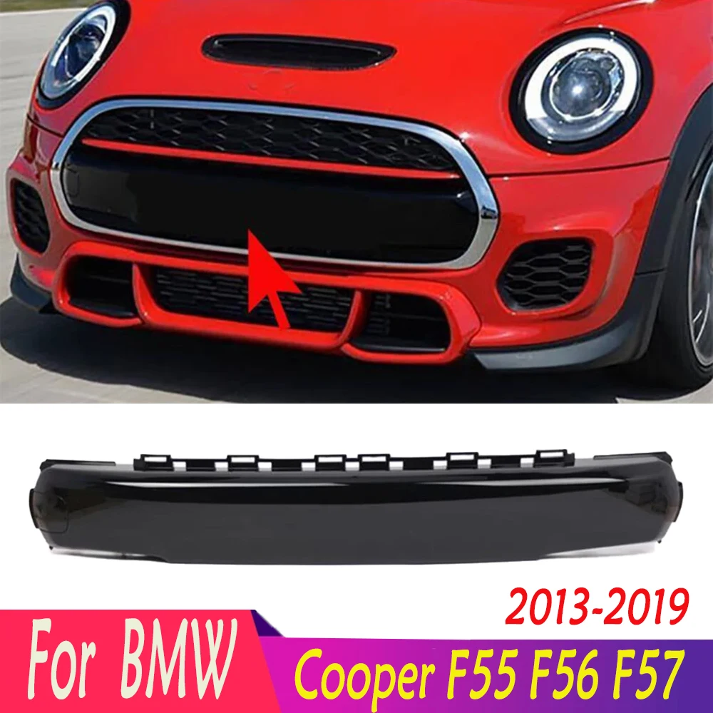 

For BMW 2013-2019 Cooper F55 F56 F57 High Quality Car Front Bumper Trim Cover Scratch Guard Bumper Protector Front Skirt