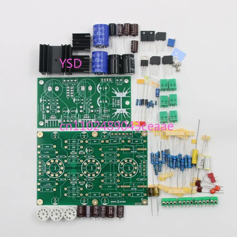 

E834 Tube MM Phono Board+GG-PSU Dual High Voltage Regulator Power Supply Board