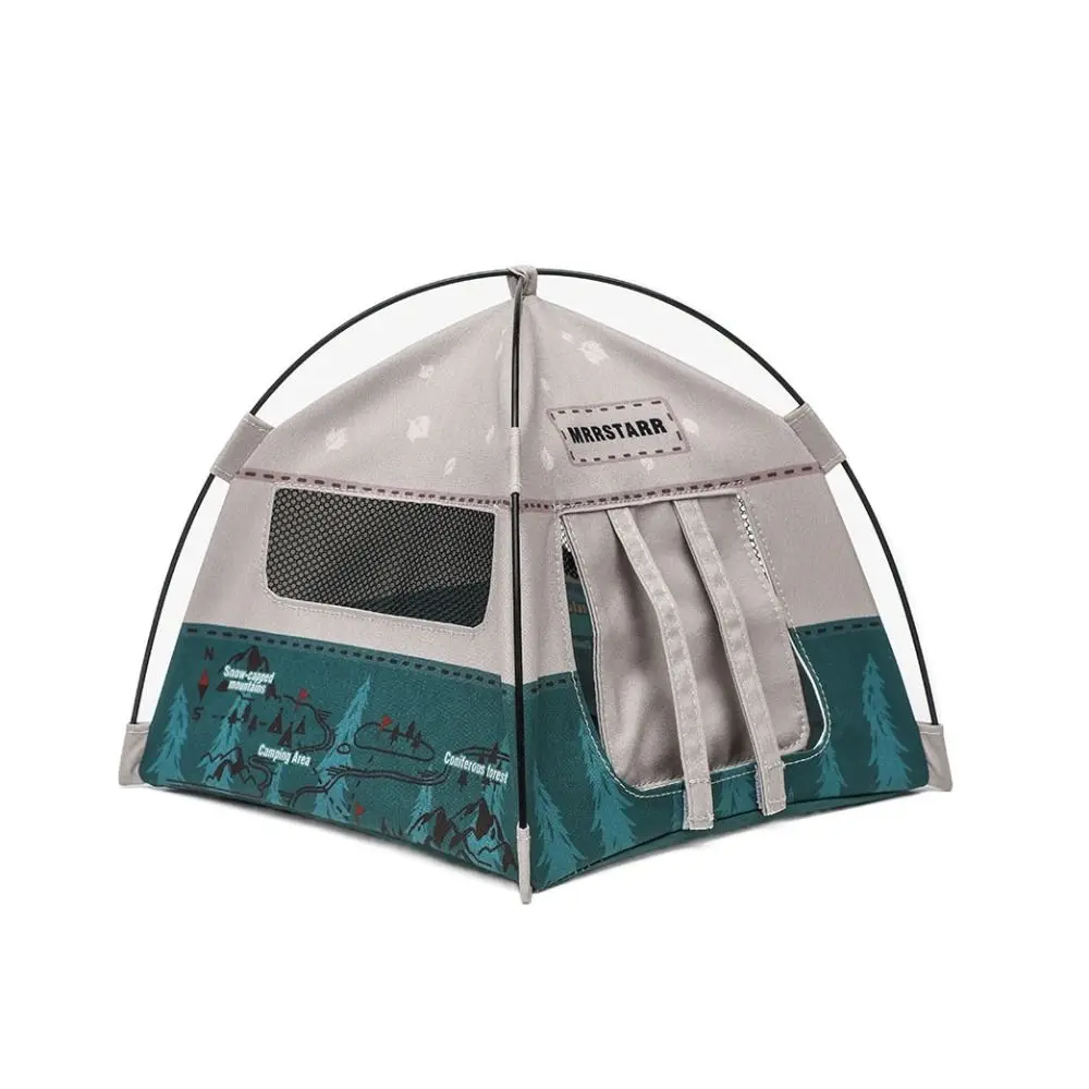 

1:12 Scale Camping Tent Model Decoration Oxford Cloth Simulated Outdoor Tent Miniature Ob11 Doll Doll Small Tent Doll House