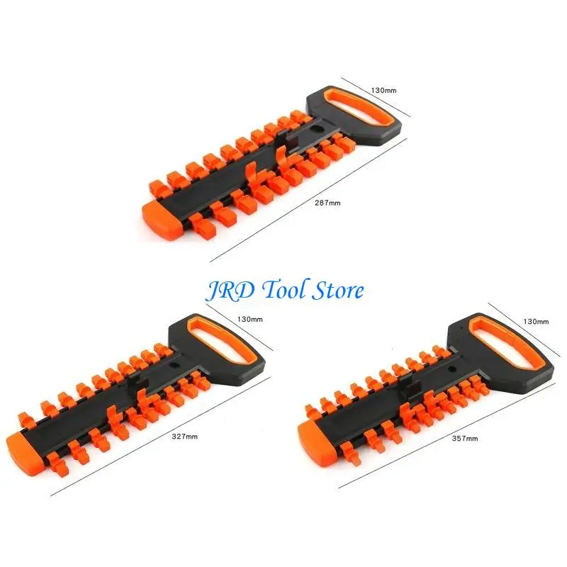 A2UD Socket Organizers Rack Portable Socket Tray 1/3-Inch 3/8-Inch 1/2in