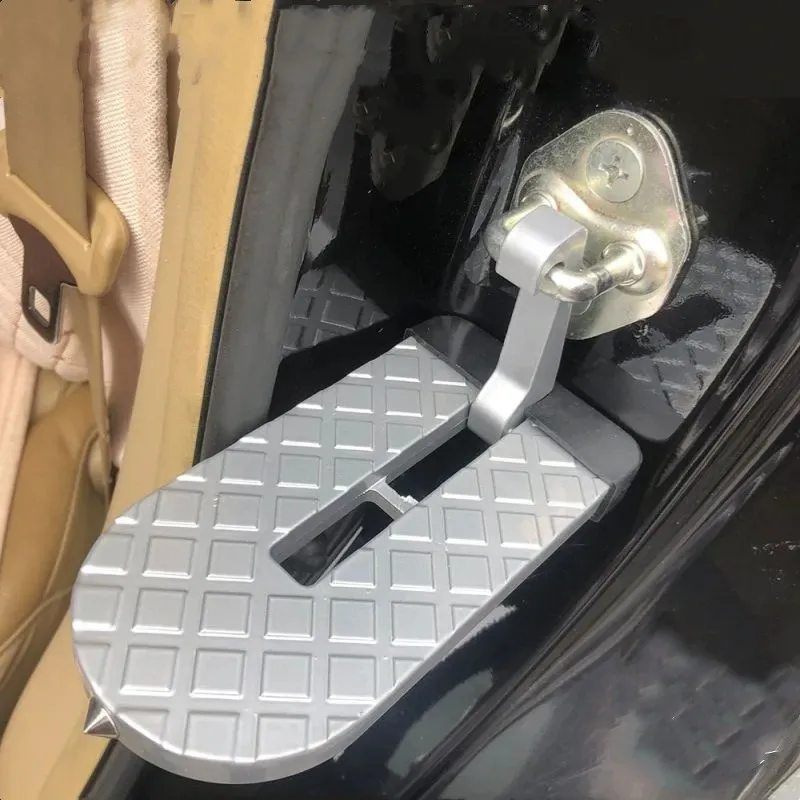 1 Stück Auto-Fußpedal aus Aluminium, Universelles Mini-Hilfspedal, Oberes Dachpedal, Auto-Zubehör – Detail 4