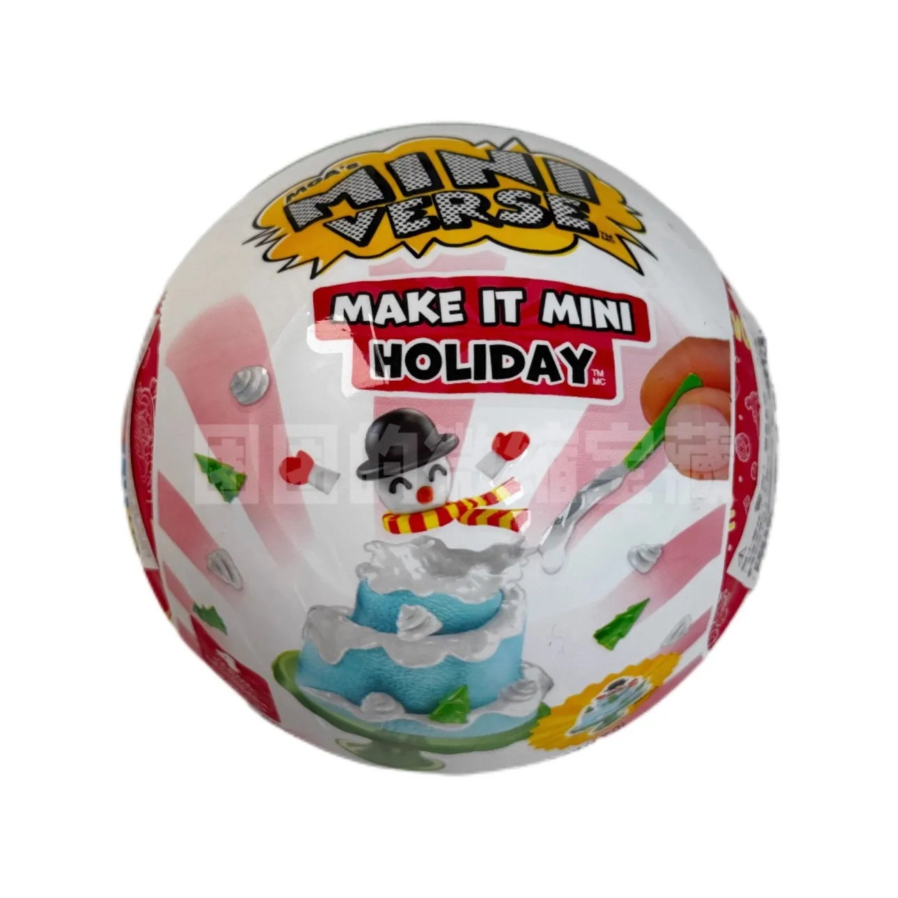 Mga Miniverse Make It Mini Holiday Series صندوق أعمى عيد الميلاد صندوق غامض اللعب منزل لعبة الكرة ديكورا لتقوم بها بنفسك لعبة طفل هدية الكريسماس