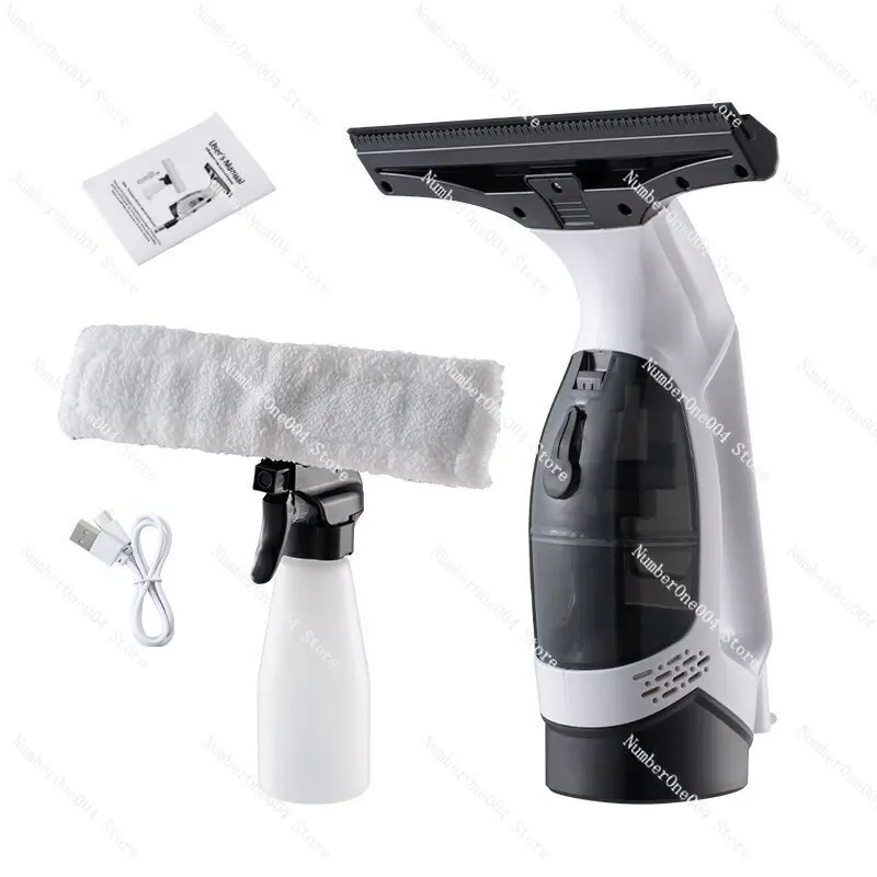 Small Electric Window Cleaner, Handheld Window Wiper with Strong Water Absorption, Efficient and Portable Gadget