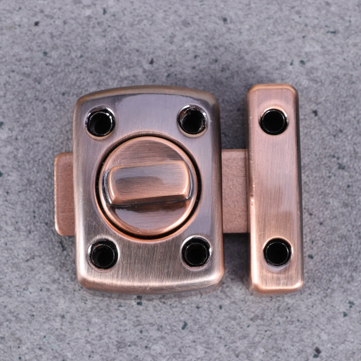 مزلاج سبائك الزنك خزانة قفل أمان تدوير الترباس مشبك للأبواب النوافذ تدوير الترباس مشبك S حجم الأجهزة السحابة