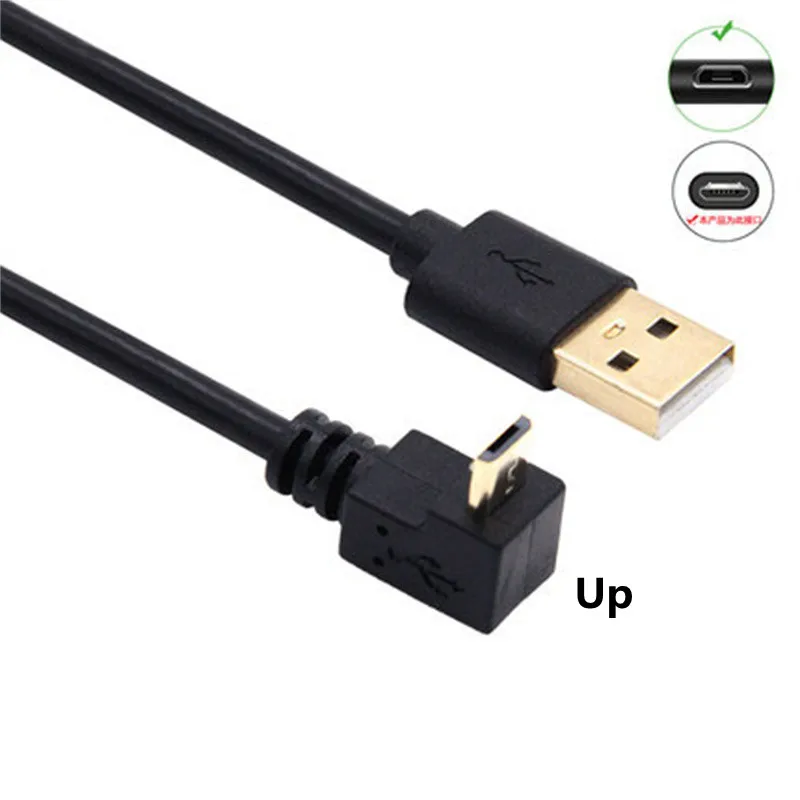 القيادة مسجل الكوع USB إلى مايكرو \ مايكرو USB أندرويد شحن كابل البيانات 2A تهمة سريع مناسبة ل 360 شاومي سيارة البحث ريكور