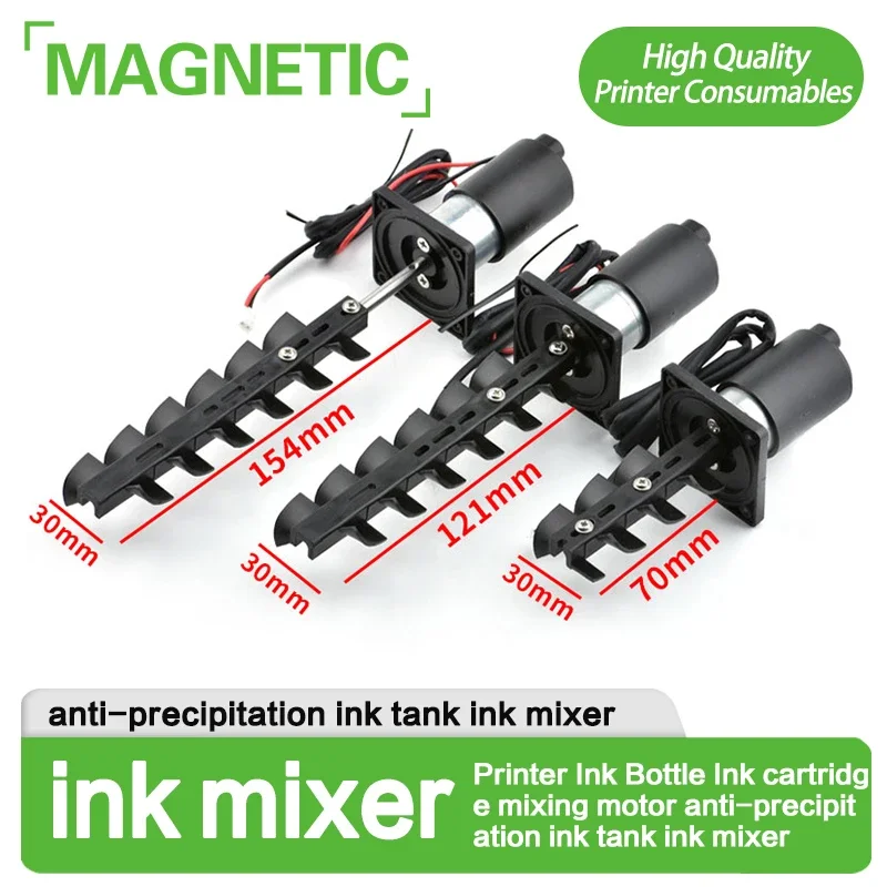 NEW UV White ink mixer photo machine inkjet Printer Ink Bottle Ink cartridge mixing motor anti-precipitation ink tank ink mixer