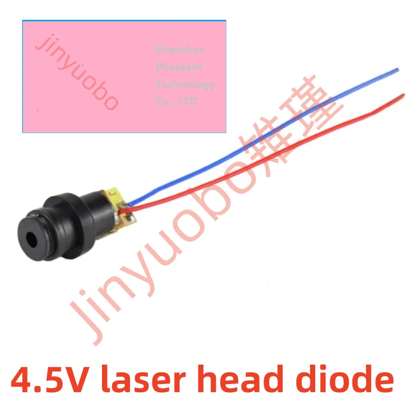3V 5V 4.5V laser head diode dot red copper semiconductor laser tube 6MM outer diameter