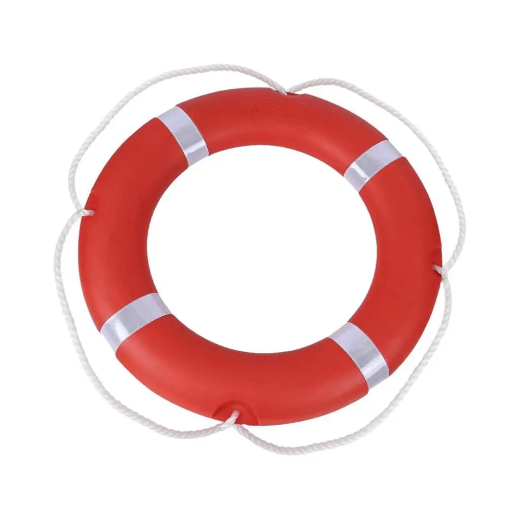 Boat Throw Ring Buoy with Grab Lines 28 inch 2.5kg International Ring for