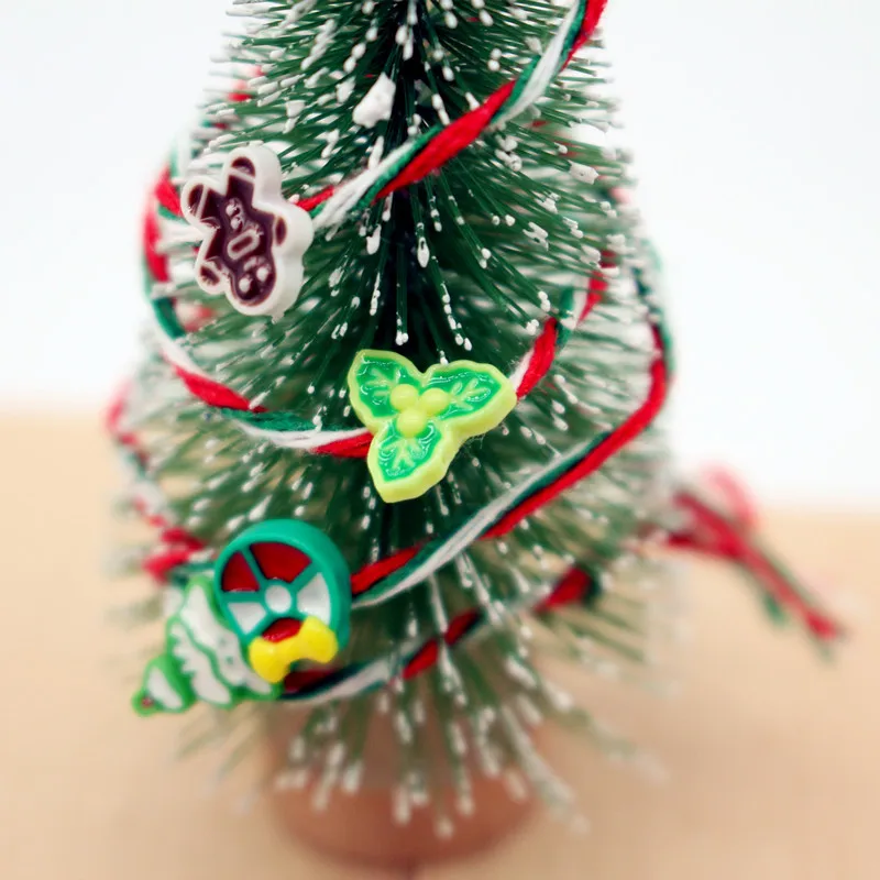 Dollhouse Mini Christmas Rope Colorful Ropes Random Mini Gift Cards Lanyard Holiday Model Miniature