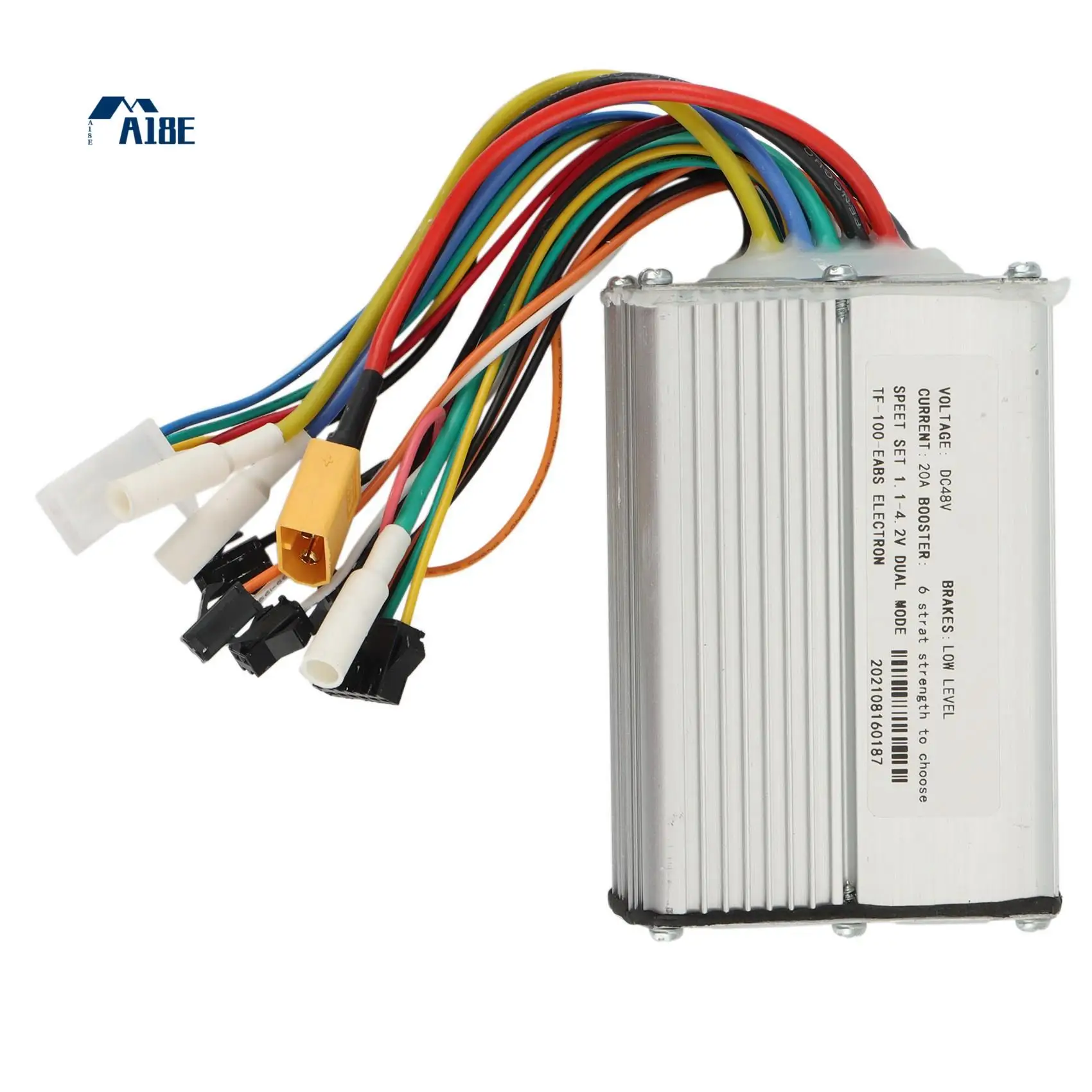 

A18E-48V 20A Aluminum Alloy Electric Scooter Motor Controller Scooter Replacement Accessories Parts For 10 Inch Kugoo M4,2PCS