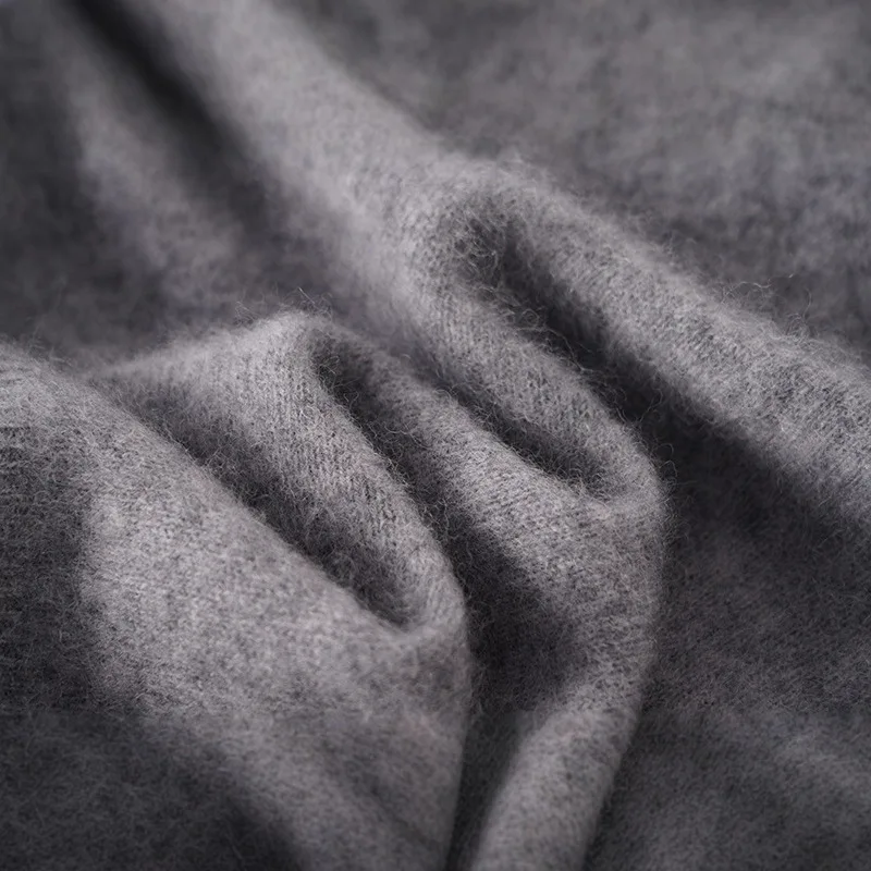 Maglione in cashmere di lana autunno inverno, girocollo/collo a V senza cuciture morbido 96% lana, pullover al4% cashmere, maglieria da donna