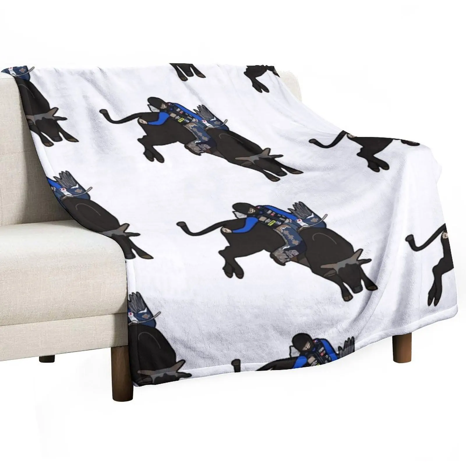 

Bull Rider Stetson Wright Throw Blanket Luxury Throw Flannels bed plaid Thins Blankets