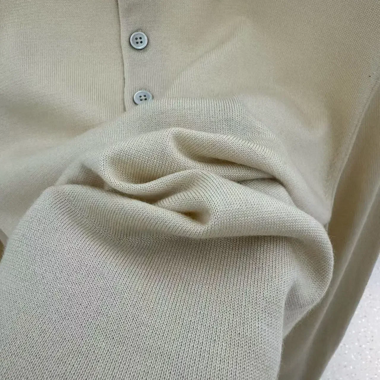 

LP Italian Lapel Knitted Sweater Casual Long Sleeve Sweater