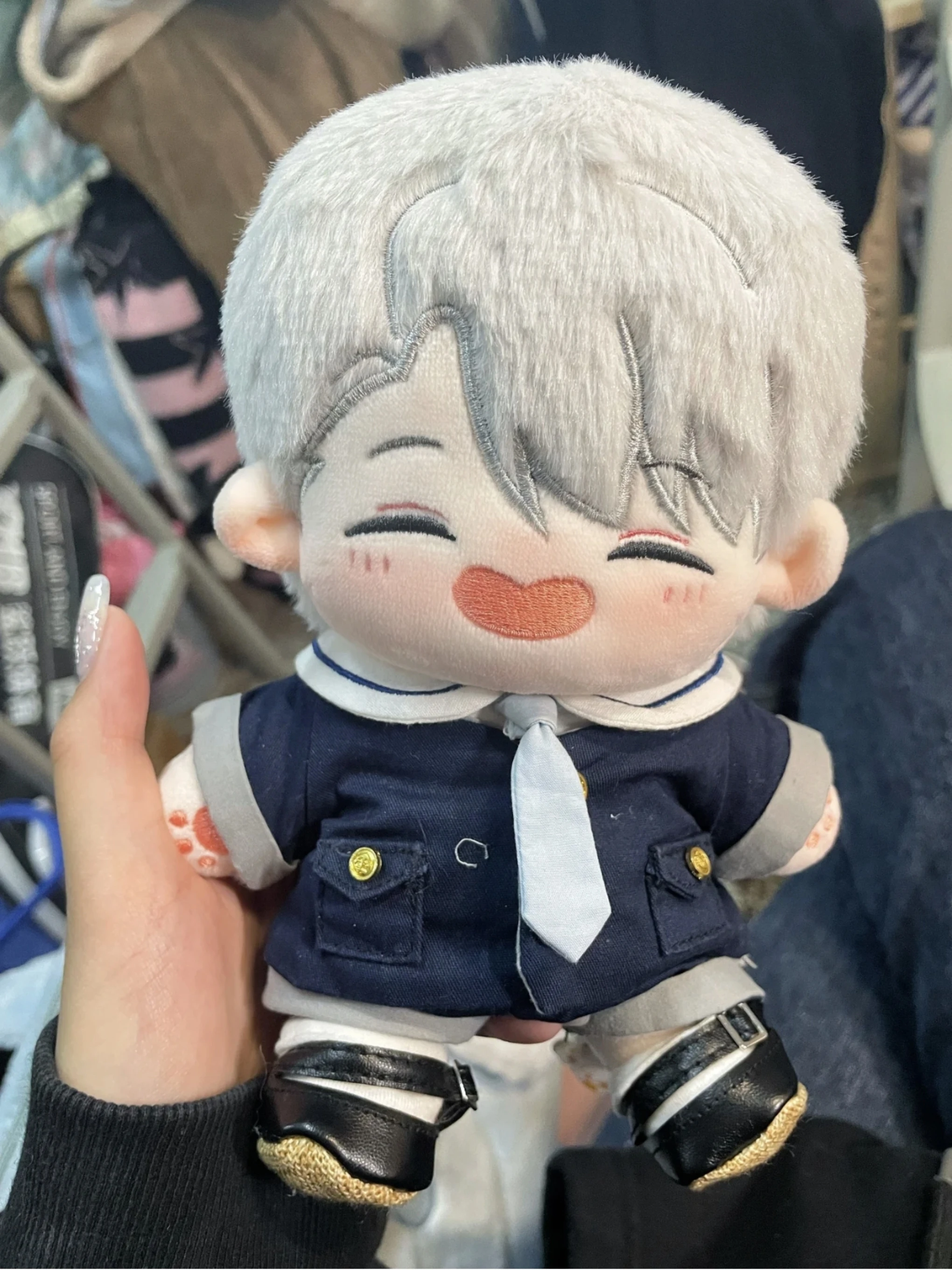 20cm Anime YURI!!! on ICE Victor Nikiforov Anime Figures Plush Doll Stuffed Cotton Body Cosplay Peluche Kawaii Gifts for Girls