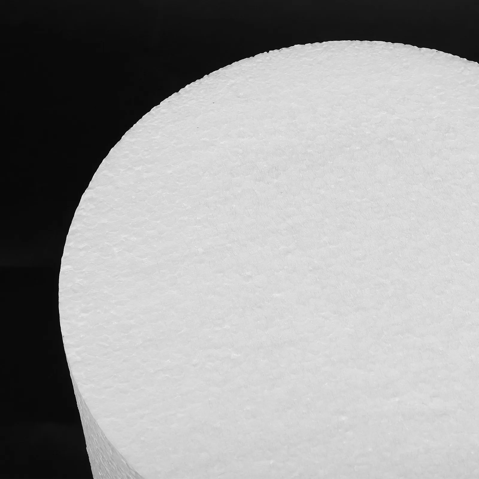 4Pcs 6 Inch Round Foam Cake Dummies for Decorating Practice Fondant Buttercream Icing Wedding Display Bakery Show Prop Reusable