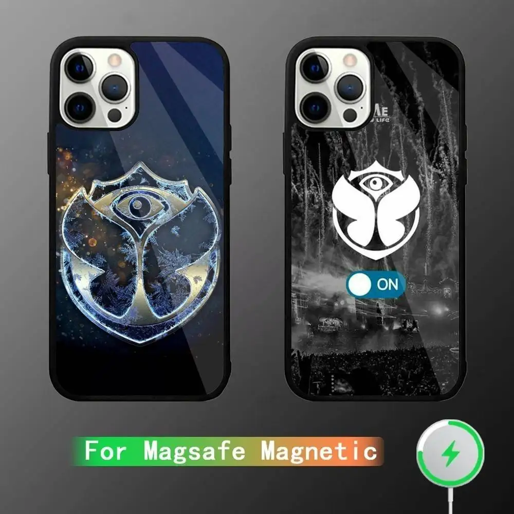 

Tomorrowland Phone Case For iPhone 17,16,15,14,13,12,11,Pro,Max,Plus,Mini,SE4,E Magnetic Magsafe Wireless Charging