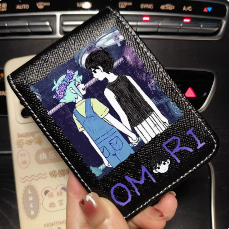 

Аниме Omori модный кошелек из искусственной кожи кошелек держатель для карт сумка косплей подарок B2336