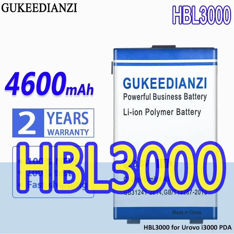 High Capacity GUKEEDIANZI Battery HBL6310 HBL9000S HBL6300 HBL3000 HBL6000 for Urovo PDA i6080 cBK2800 DBK2800 I6200 i3000