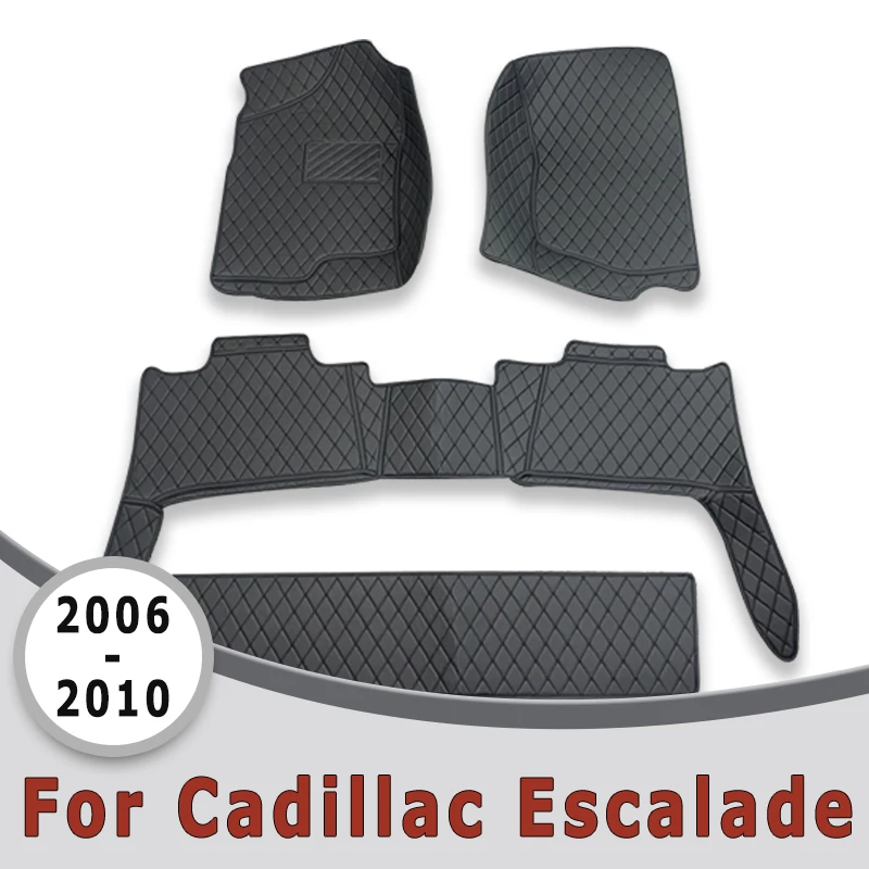 

Car Floor Mats For Cadillac ESCALADE 2010 2009 2008 2007 2006 (7 seats) Carpets Interior Accessories Rugs Auto Parts Waterproof