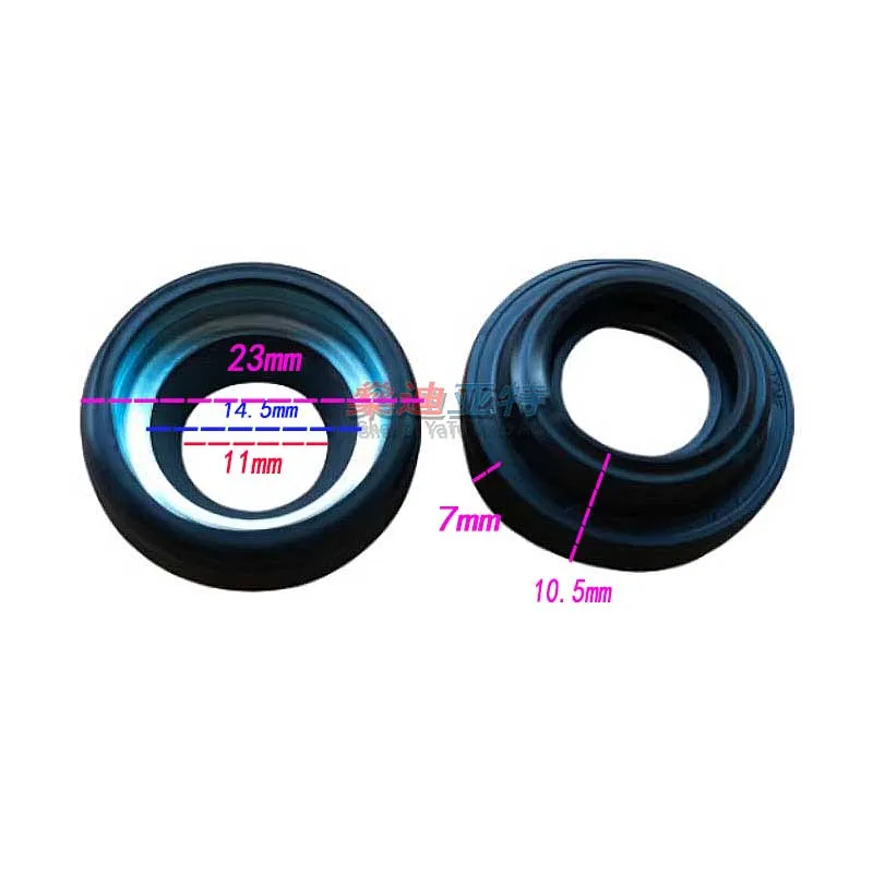 A/C Compressor LIP TYPE Rubber-Mounted Shaft Seal Oil Seal Stamps For Ford FS10/FX15/VF2 HCC Air Conditioning Compressor