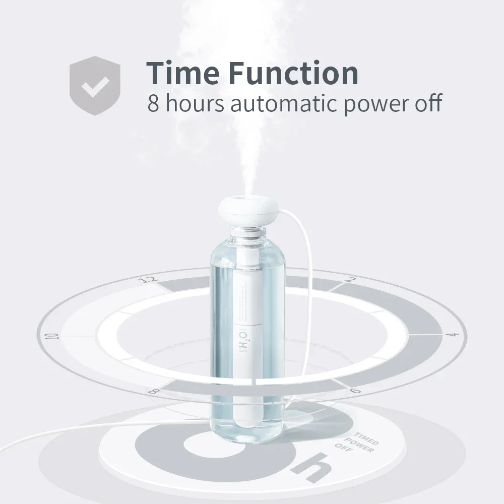 ポータブル空気加湿器アロマディフューザー USB サイレントミニ加湿器ミストメーカーホームオフィス車ディフューザーアロマテラピア