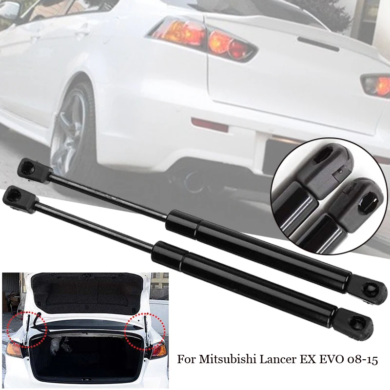 A Pair Of Car Trunk Struts Tailgate Rear Boot Lift Struts For The Lancer EX 08 15 Car Tailgate Trunk Support