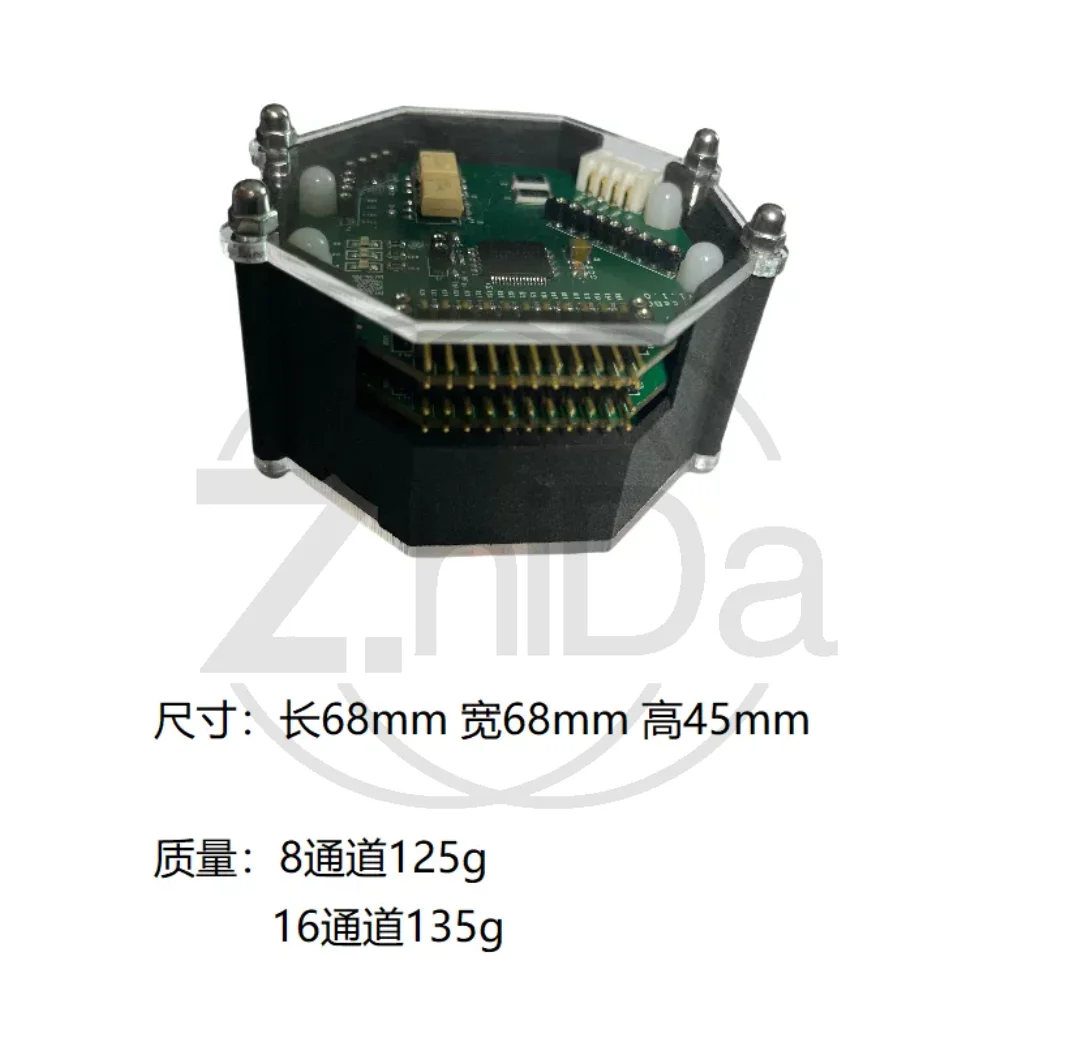 ADS1299 ESP32 EEG BCI Acquisition Board, FreeBCI WiFi-III Brain Computer Interface Module, 8 & 16 Channel Dual-Row Pin Board