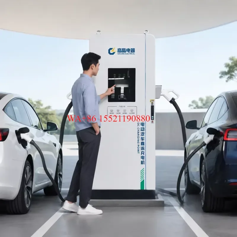 WMWMNU 160kW EV Fast Charging Station Dual Gun 200A-500A Floor Standing for Highway Rest Area Parking Lot IP54 OCPP