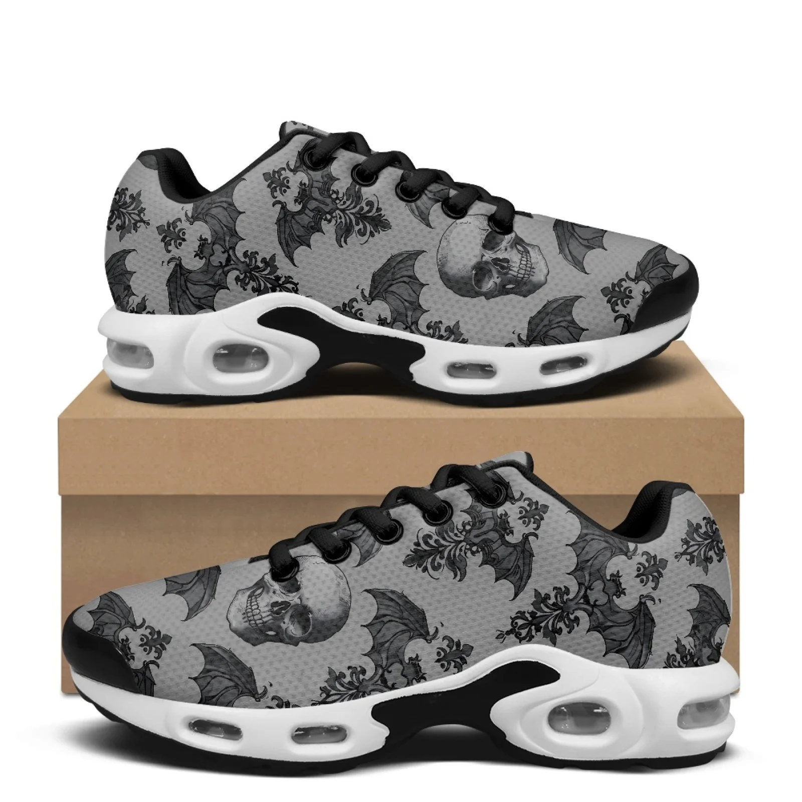 XIXIRIMIDO Halloween Air Cushion Sneaker Tenis Feminino Masculino Women's Men's Sneakers and Casual Shoes Nurse Shoes 36-48