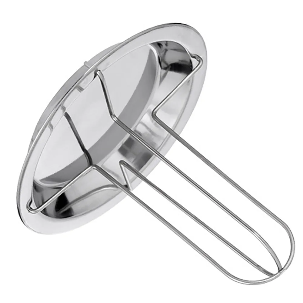 Durable Stainless Steel Chicken Roaster Rack Foldable Detachable Vertical Chicken Roaster Non-Stick Portable Turkey Roaster BBQ