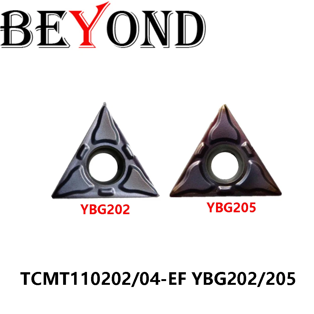 

Оригинальные TCMT110202-EF TCMT110204-EF YBG202 YBG205 TCMT Твердосплавные токарные пластины TCMT110202 TCMT110204 EF Инструменты Токарный станок с ЧПУ
