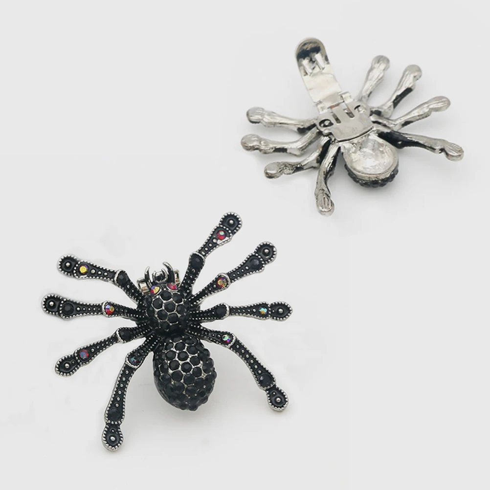 

1pc Creative Shoe Flowers Rhinestone Spider Clips Zinc Alloy Decorative Buckles Bridal Wedding Shoe Accessories for Women