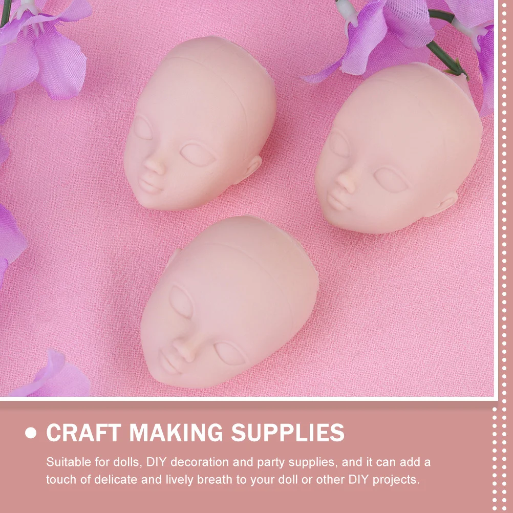 20 قطعة DIY بها بنفسك رؤساء صغيرة صغيرة ممارسة ماكياج إصلاح أجزاء لوازم الحرف اليدوية المواد اكسسوارات الديكور ل