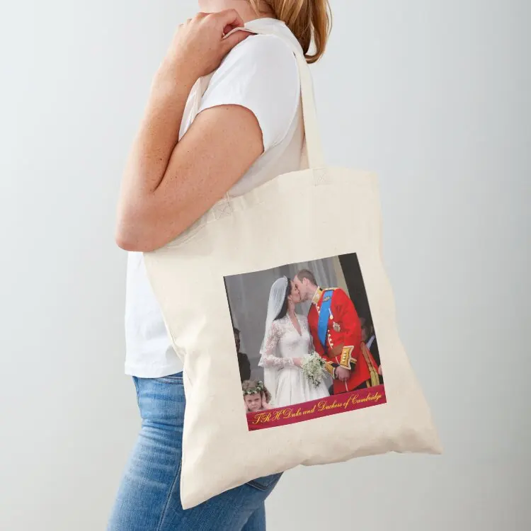 

Duke and Duchess of Cambridge Wedding - Prince and Princess of Wales Tote Bag cute tote bag Women's bag Candy bags