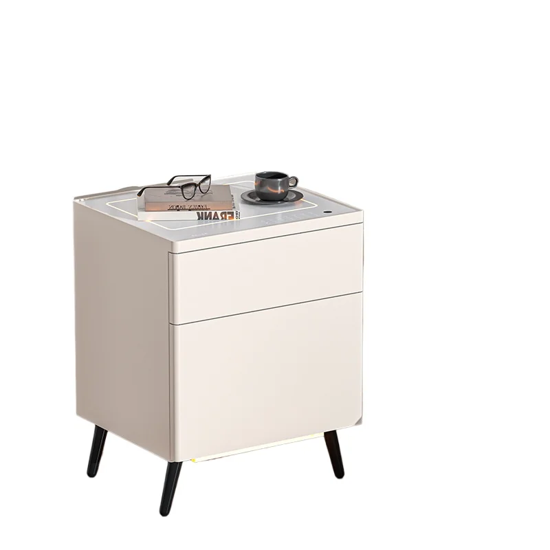 

Новая прикроватная тумбочка с двойной накачкой и беспроводной зарядкой, безопасный встроенный шкаф, бытовой противоугонный отпечаток пальца